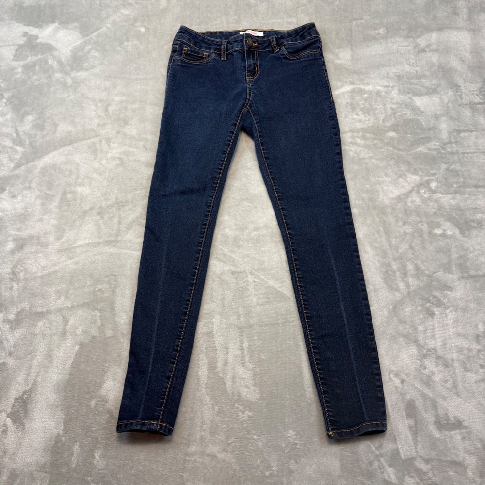 Refuge Women‎ Size 6 Skin Tight Legging Jeans Dark Wash Low Rise Skinny Denim